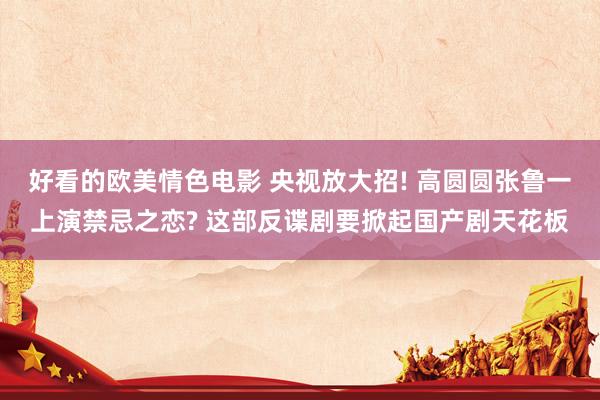 好看的欧美情色电影 央视放大招! 高圆圆张鲁一上演禁忌之恋? 这部反谍剧要掀起国产剧天花板